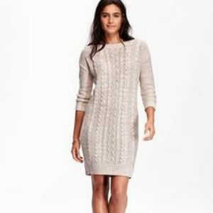 Flash SaleCable Knit Sweater Dress